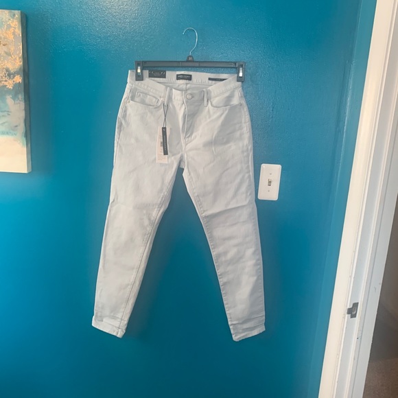 Banana Republic light blue wash skinny jeans